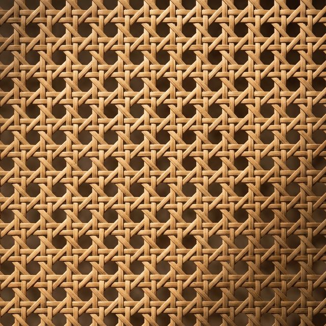 Rattan material sample