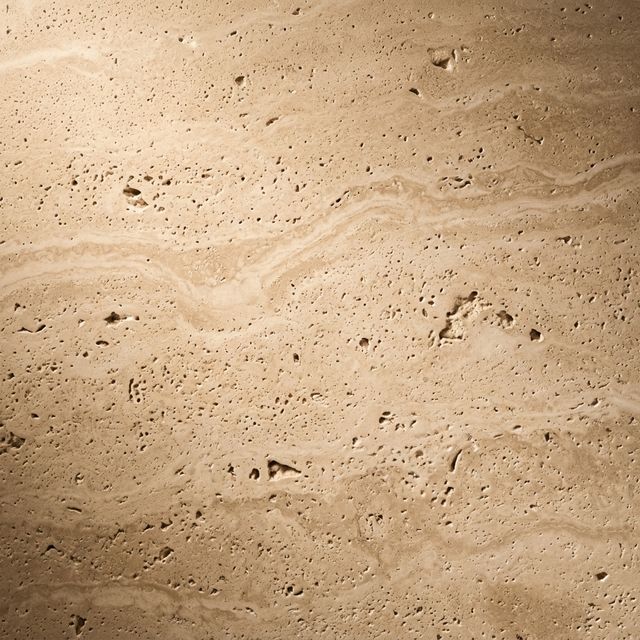 Travertine material sample